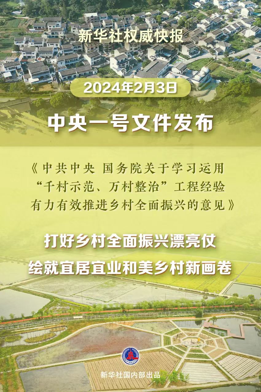 重磅！中央一号文件出炉，乡村振兴新篇章揭晓——深度解读与使用攻略全解析来啦!悬念揭秘……你准备好了吗？一睹为快吧。